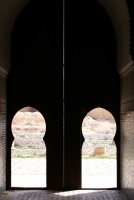 Maroc - قبّة الخيّاطين - مكناس - قاعة كان يستقبل فيها السلاطين المغاربة ضيوفهم الأجانب - (Photo, M. El Joumri) Maroc - قبّة الخيّاطين - مكناس - قاعة كان يستقبل فيها السلاطين المغاربة ضيوفهم (...)