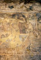 Jordanie (الأردن) - Palais (قصور) - Qusayr Amra (قصير عمرة) - Ce palais est réputé (...)