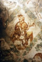 Jordanie (الأردن) - Palais (قصور) - Qusayr Amra (قصير عمرة) - Fresque représentant (...)