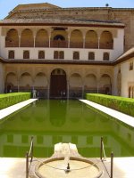 Espagne (اسبانيا) - Palais (قصور) - Grenade (غرناطة) - Palais de l'Alhambra (قصر (...)