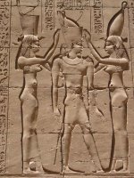 Egypte (مصر) - Époque ptolémaïque (-332 à -31) (عهد البطالمة) - Temple d'Horus (...)