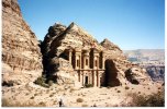 Pétra (البتراء) - Vue du dayr (Photo, D. van Hoorde)