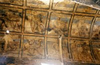 Jordanie (الأردن) - Palais (قصور) - Qusayr Amra (قصير عمرة) - Sur les 350 m2 de (...)