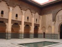 Maroc (المغرب) - Marrakech (مرّاكش) - Madrassa Ben Youssef (مدرسة ابن يوسف) - - (...)