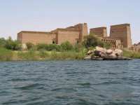 Egypte (مصر) - Époque ptolémaïque (-332 à -31) (عهد البطالمة) - Temple d'Isis (IVe (...)