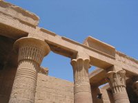 Egypte (مصر) - Époque ptolémaïque (-332 à -31) (عهد البطالمة) - Temple d'Isis (IVe (...)