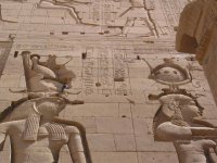 Egypte (مصر) - Époque ptolémaïque (-332 à -31) (عهد البطالمة) - Temple d'Isis (IVe (...)