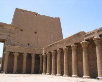 Egypte (مصر) - Époque ptolémaïque (-332 à -31) (عهد البطالمة) - Temple d'Horus (...)